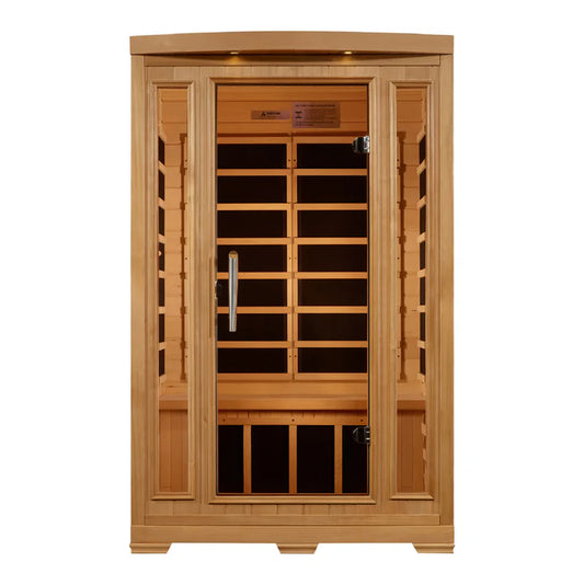 Infrared Sauna - Pro 6 Amanda 2-Person FAR-Infrared - Near Zero EMF